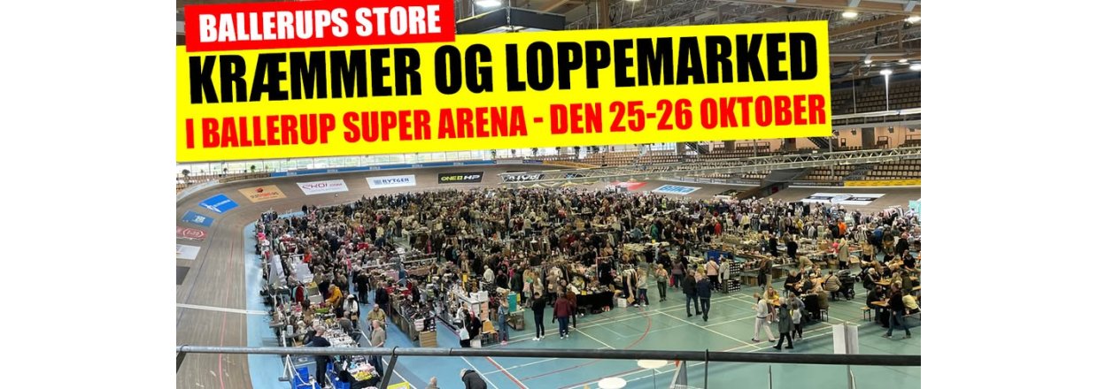 Ballerups store Krmmermarked 25. og 26. oktober 2025
