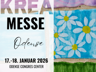 Odenses store Krea messe lrdag og sndag den 18. og 19. januar 2026
