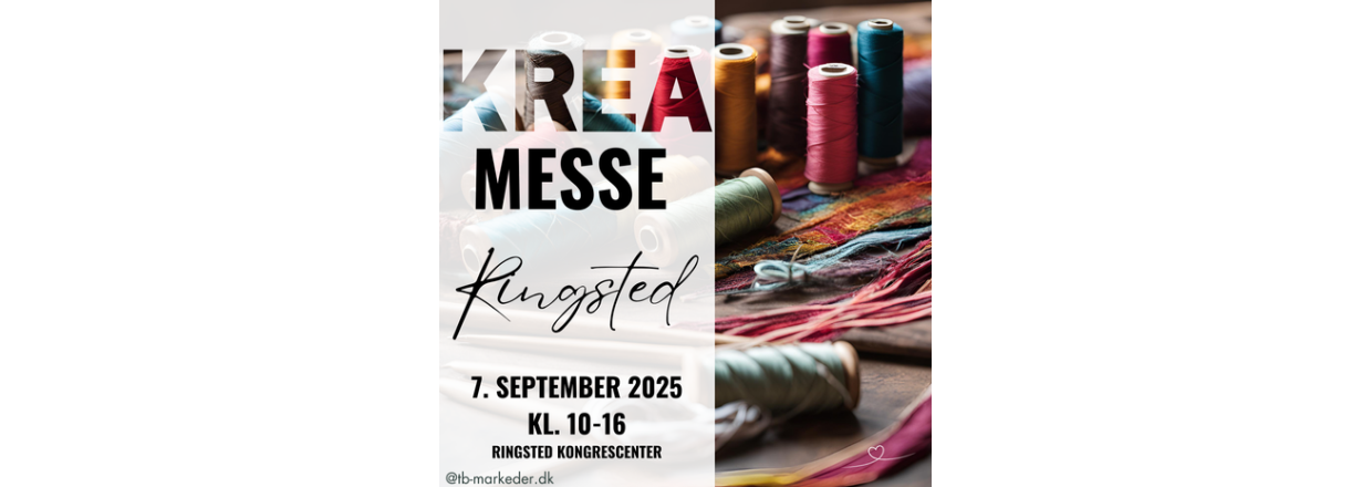 Ringsteds store Krea messe sndag den 7. september 2025