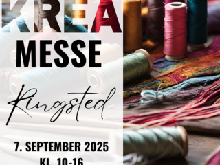Ringsteds store Krea messe søndag den 7. september 2025