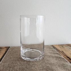 Glasvase - Cylinderformet 12x20 cm