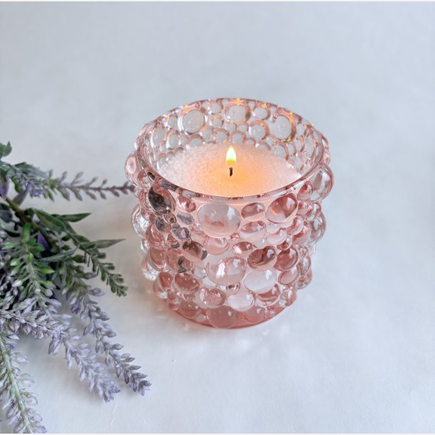 Boblevase pink 9x8 cm