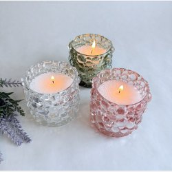 Boblevase pink 9x8 cm