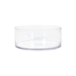 Glasvase - Cylinderformet 25x10 cm