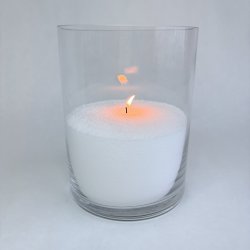 Glasvase - Cylinderformet 15x20 cm