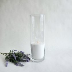 Glasvase - Cylinderformet 10x30 cm