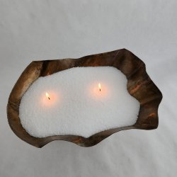 Rustik messingfarvet pokal