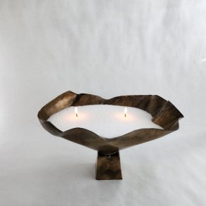 Rustik messingfarvet pokal