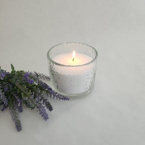 Mnstret skl - Klart glas - 8,5x10 cm