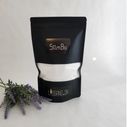 Sampak - Hvidt lyssand og cylinderformet vase - Small