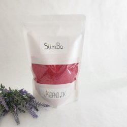 Sampak - Stor hjerteskl + lyssand i valgfri farve