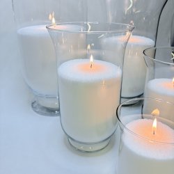 Hurricane vase - Mellem - 25x15,5 cm