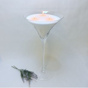 XXL Martini glas p� h�j fod - 50 cm