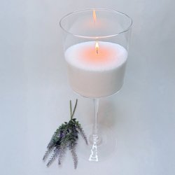 XXL Cylinder glas p� h�j fod - 40 cm