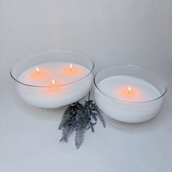 Glasbowle p� fod 14x18 cm