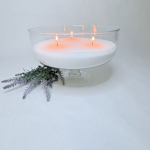 Glasbowle p fod 16x23 cm 