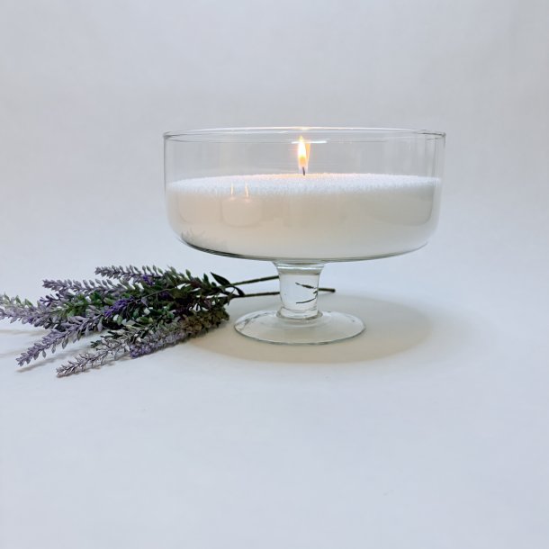 Glasbowle p� fod 14x18 cm