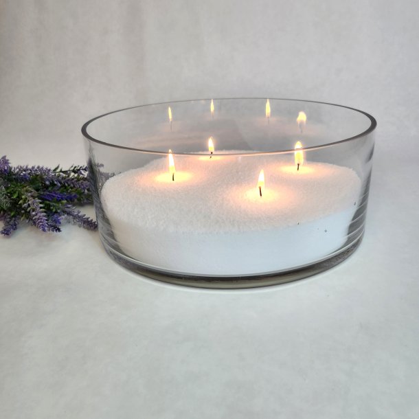 Glasskl - Cylinderformet 25x10 cm